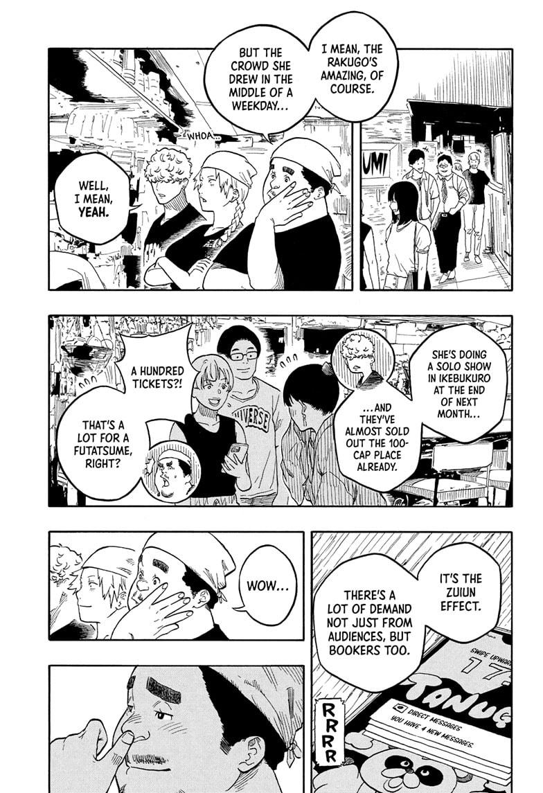 Akane Banashi chapter 181 page 9