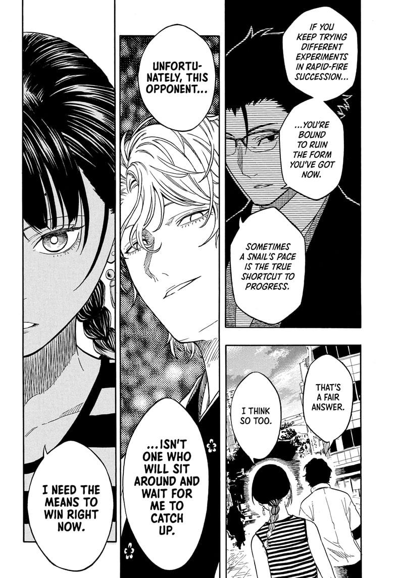 Akane Banashi chapter 192 page 14