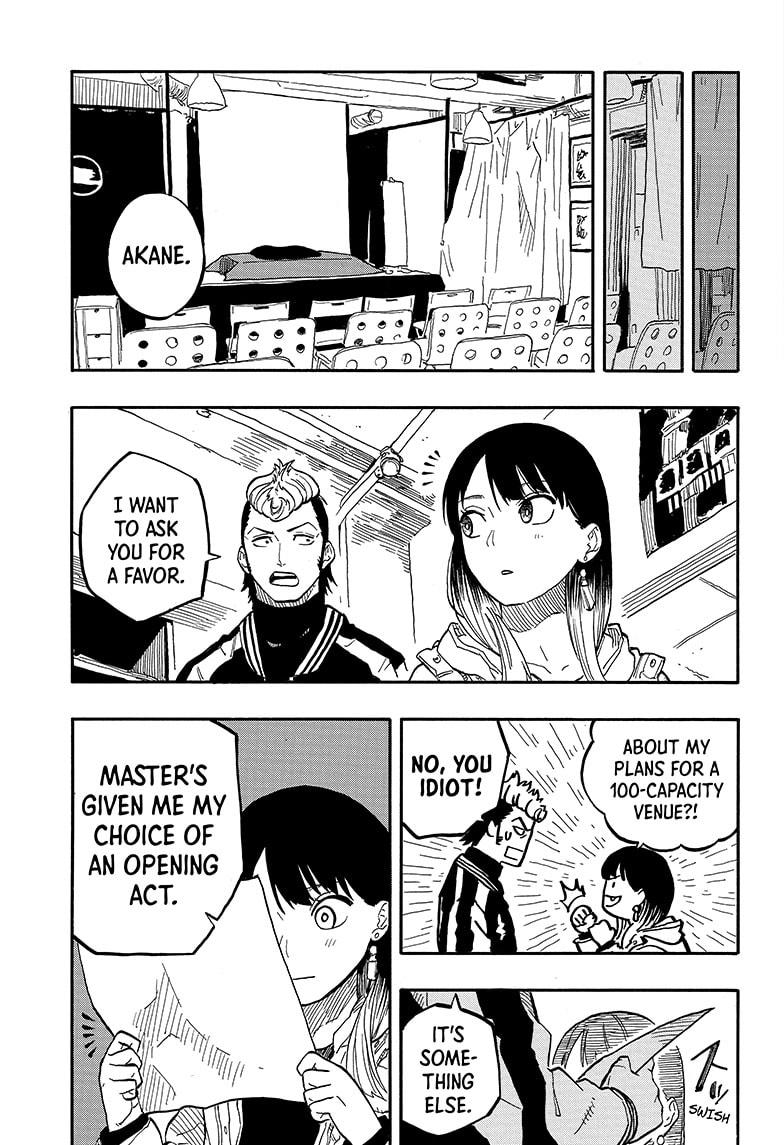 Akane Banashi chapter 90 page 15