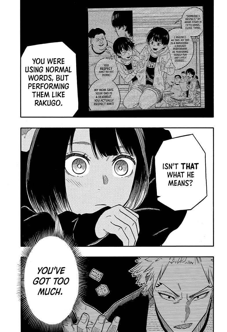 Akane Banashi chapter 93 page 15