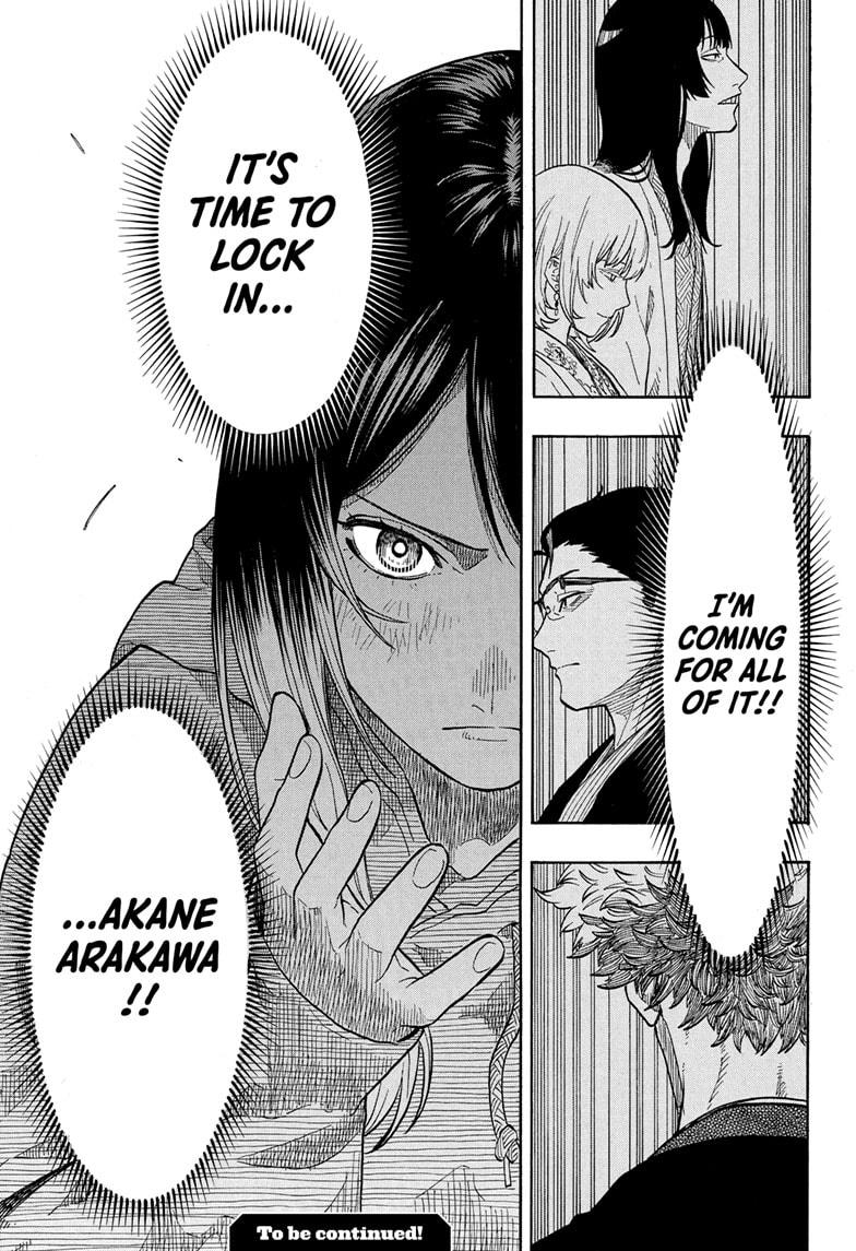 Akane Banashi chapter 157 page 19
