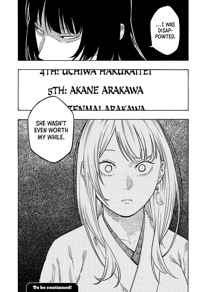Akane Banashi chapter 161 page 19