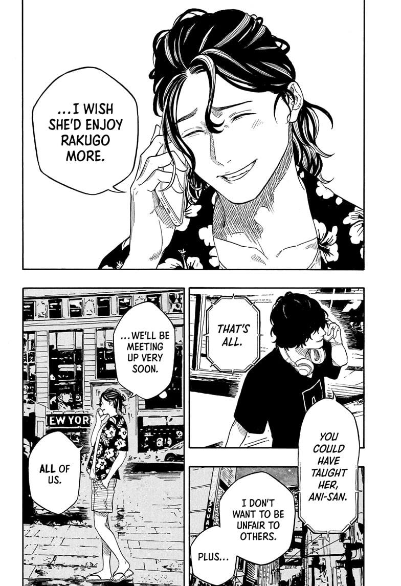 Akane Banashi chapter 195 page 12