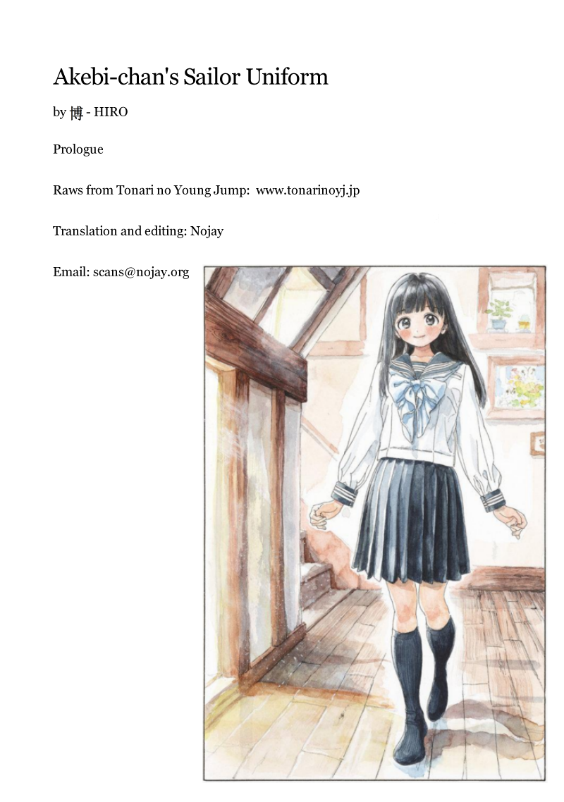 Akebi-chan no Sailor Fuku chapter 0 page 36
