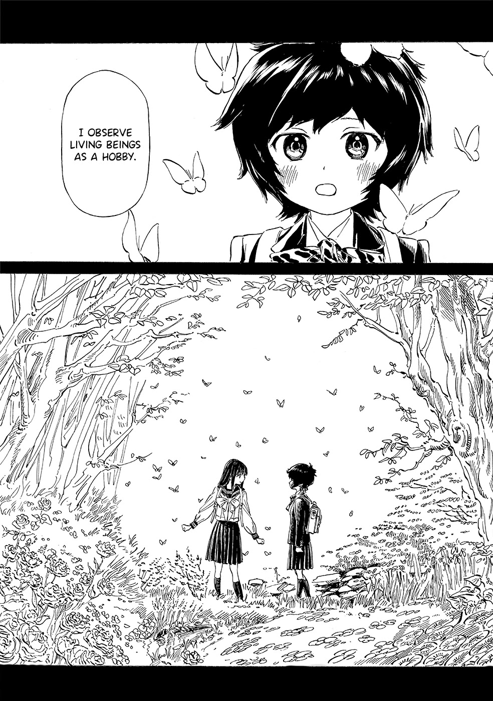 Akebi-chan no Sailor Fuku chapter 33.5 page 17