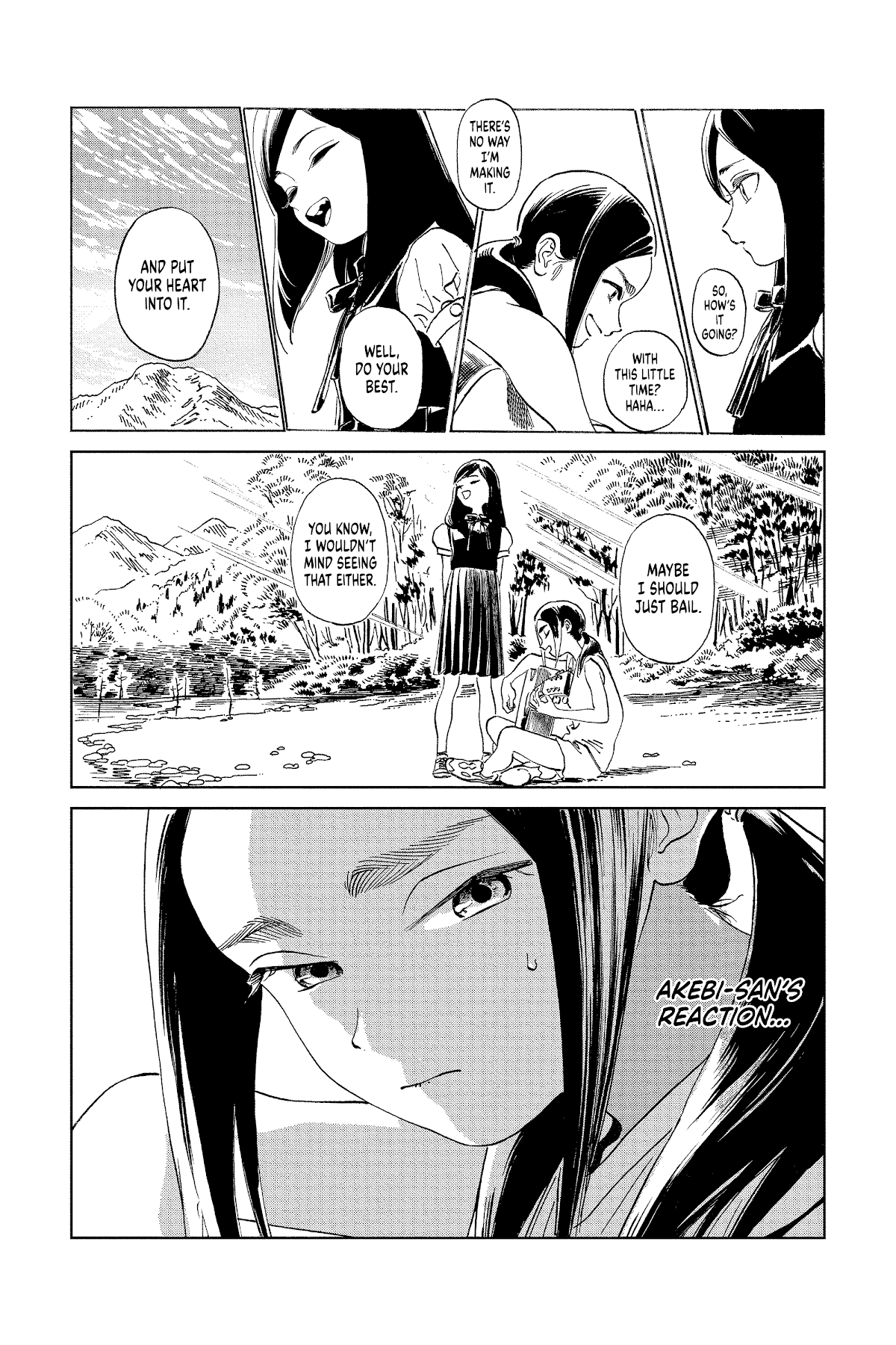 Akebi-chan no Sailor Fuku chapter 57 page 10