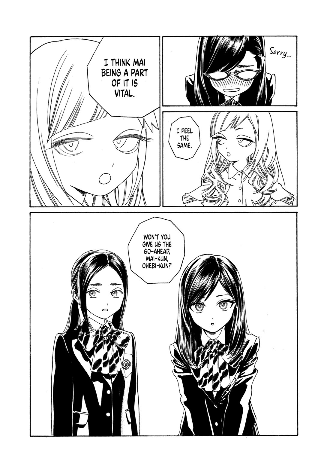 Akebi-chan no Sailor Fuku chapter 73 page 14