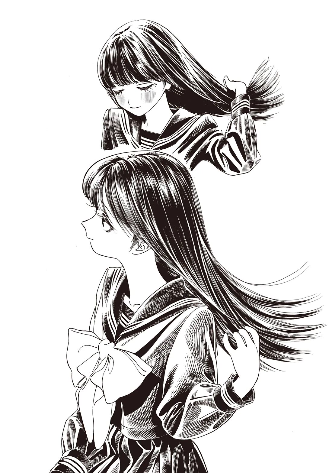 Akebi-chan no Sailor Fuku chapter 88 page 49