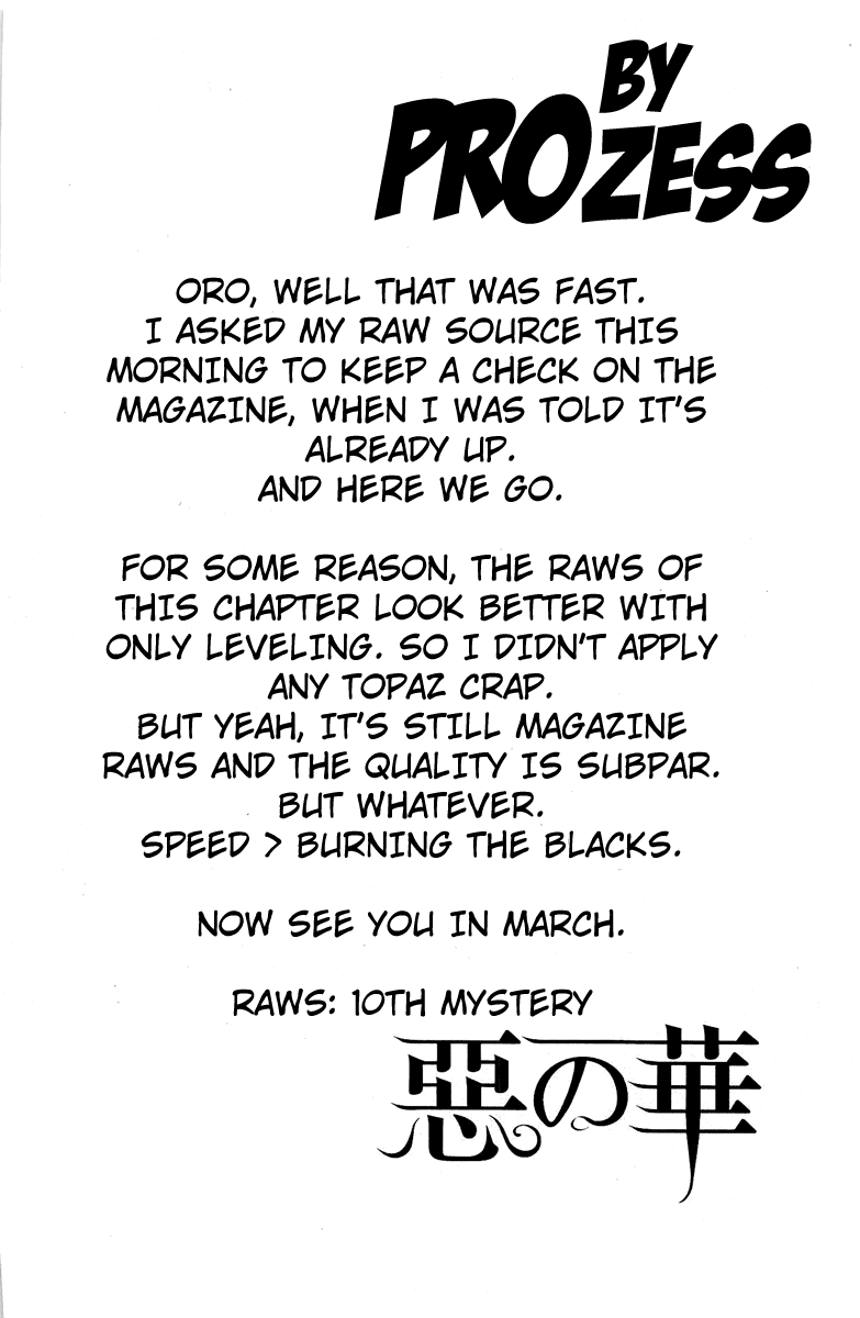 Aku no Hana chapter 42 page 1