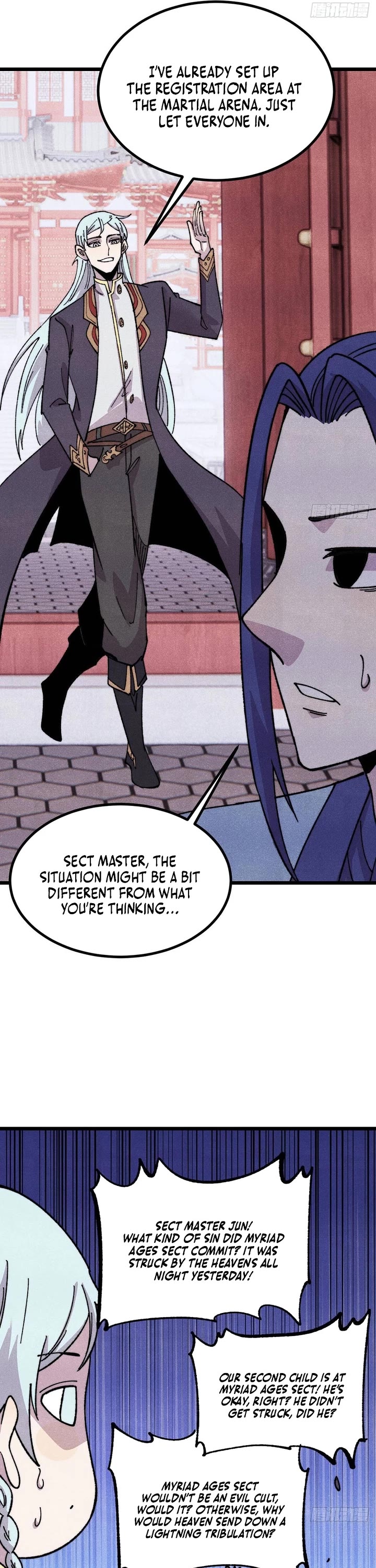 All Hail the Sect Leader chapter 490 page 13