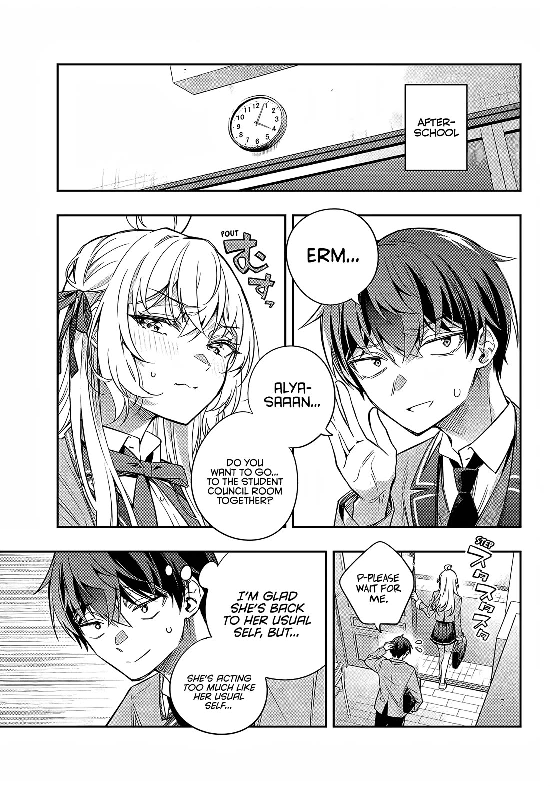 Alya Sometimes Hides Her Feelings in Russian chapter 35 page 12