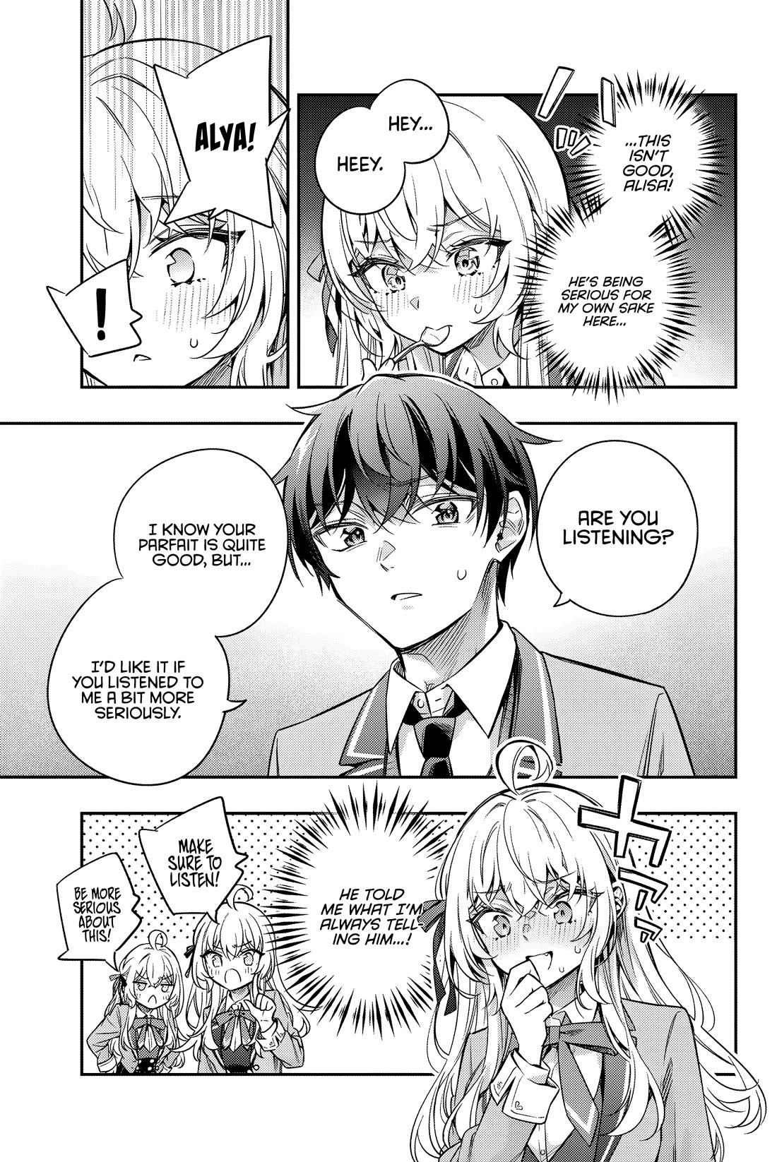 Alya Sometimes Hides Her Feelings in Russian chapter 40 page 12