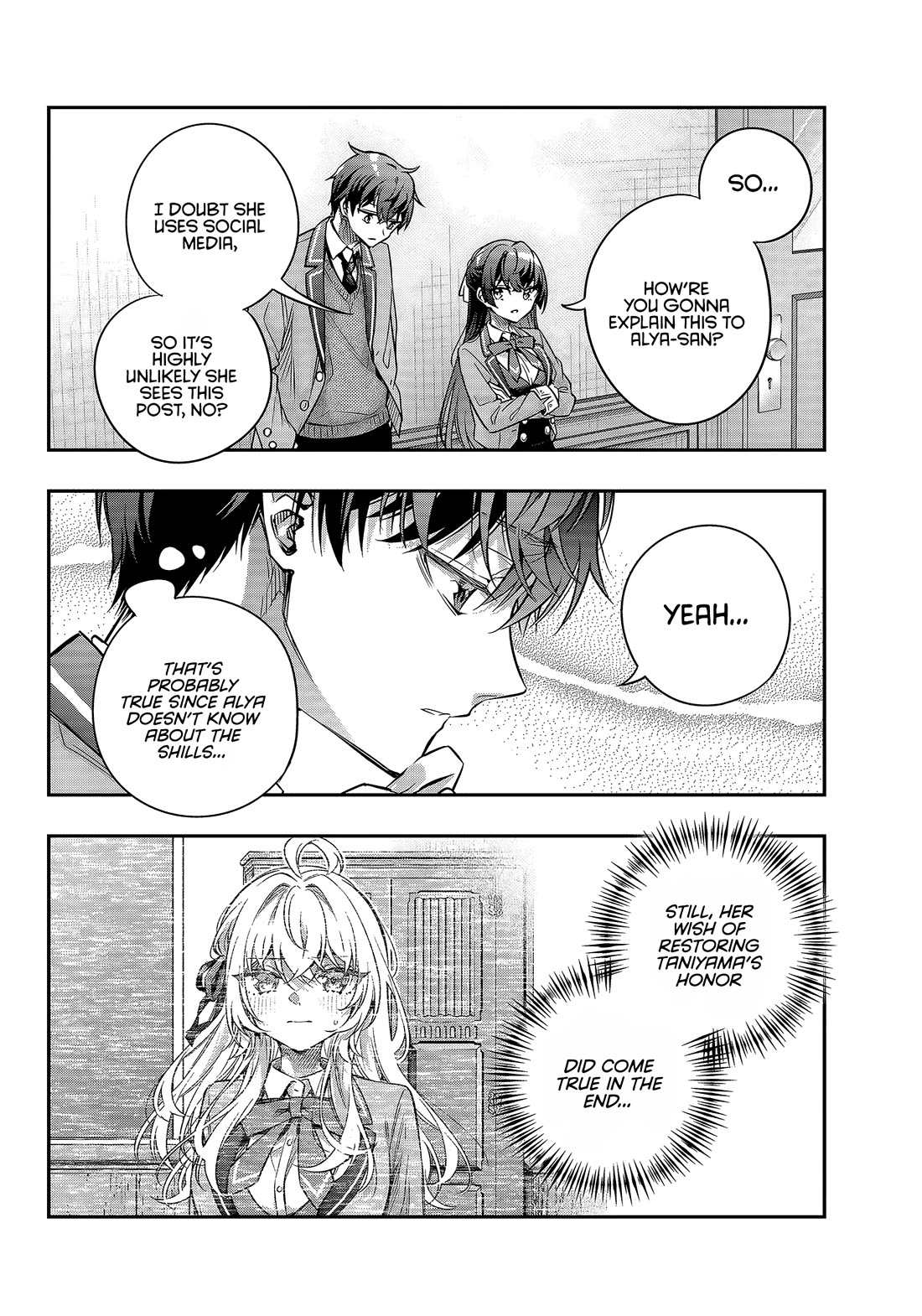 Alya Sometimes Hides Her Feelings in Russian chapter 76 page 12