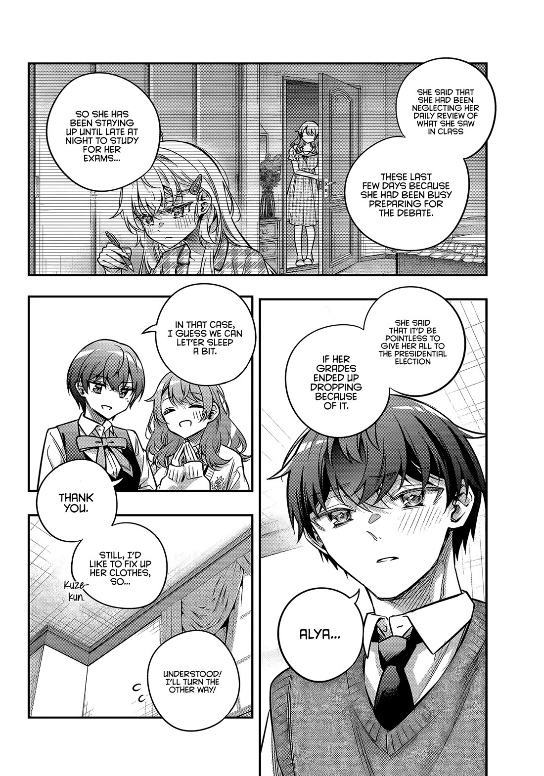 Alya Sometimes Hides Her Feelings in Russian chapter 79 page 8