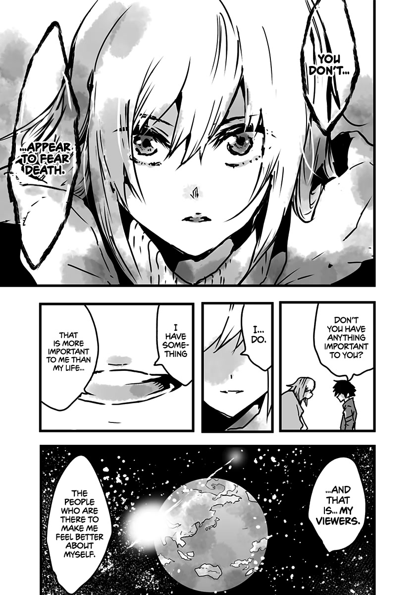 Amateur E-girl Streaming a Space War chapter 7 page 23