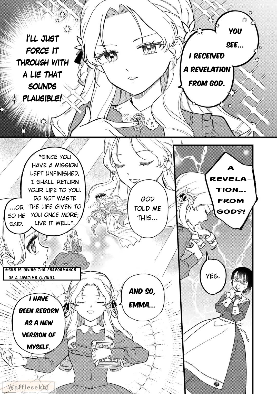 An Okama Reincarnated as a Villainess, and Everything’s Just Fine chapter 3 page 19