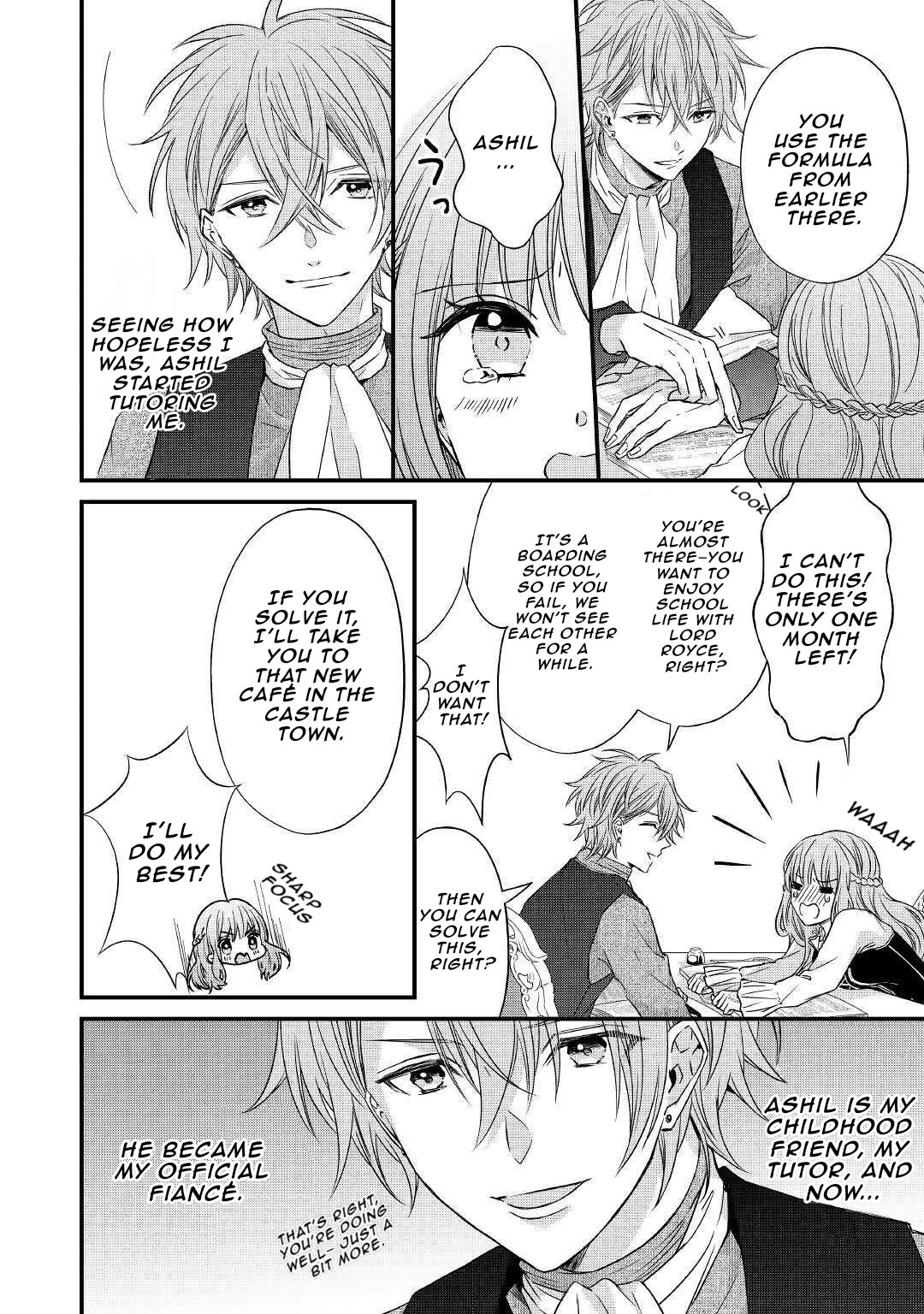 An Otome Game’s Burikko Villainess Turned into a Magic Otaku chapter 4 page 13