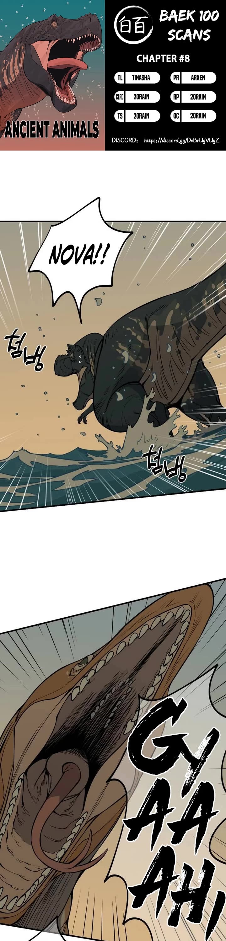 Ancient Animals chapter 8 page 1