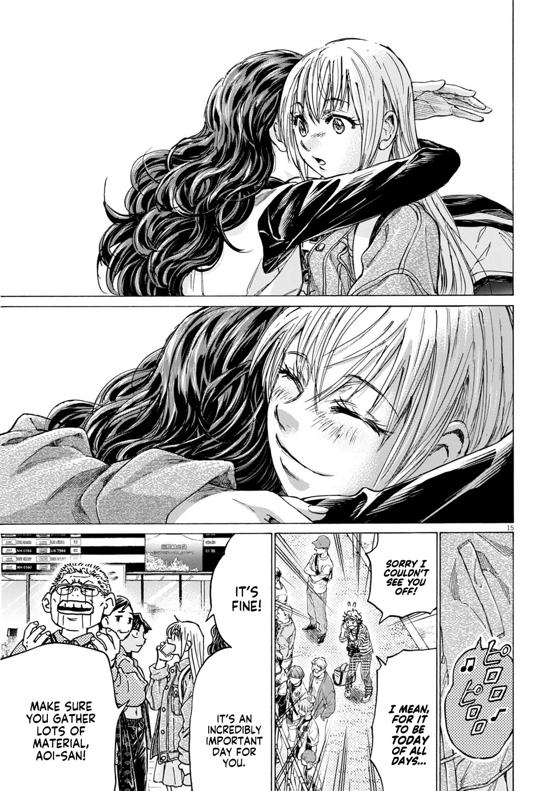 Ao Ashi chapter 408 page 16