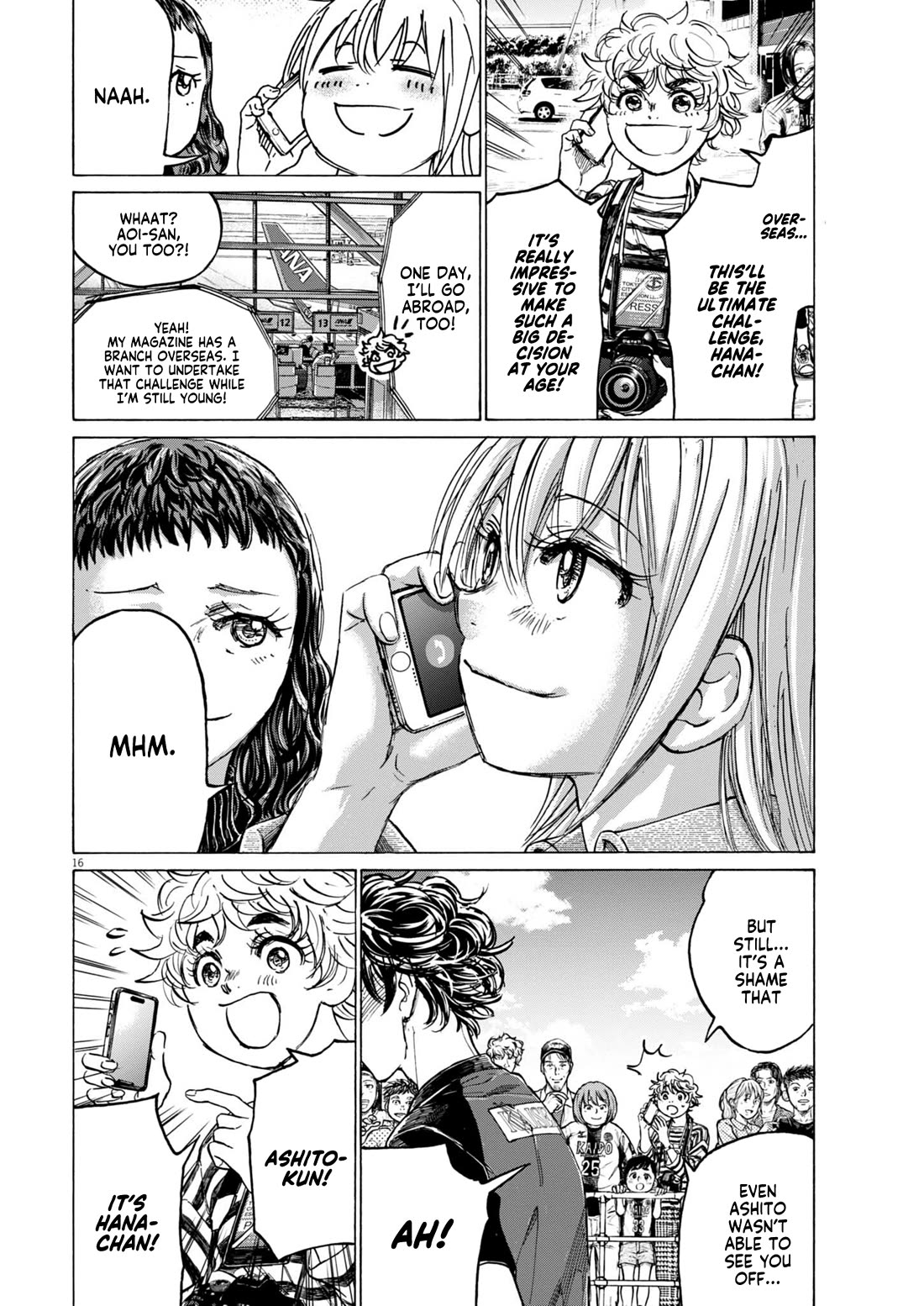 Ao Ashi chapter 408 page 17