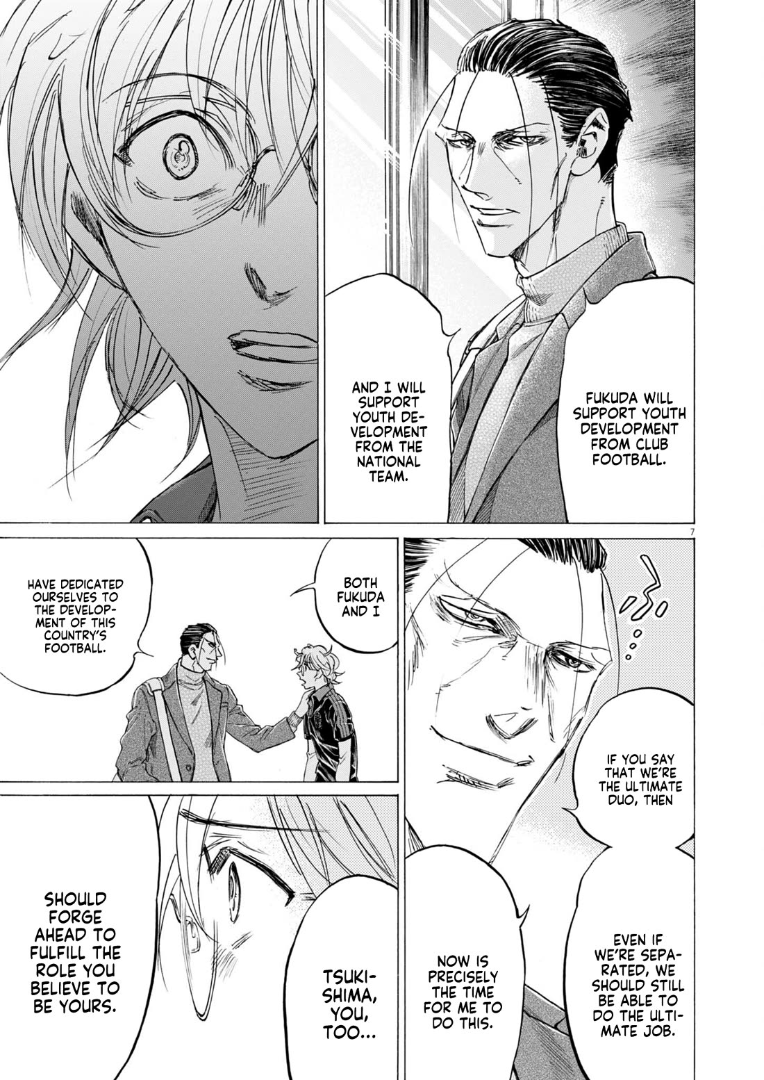 Ao Ashi chapter 408 page 8
