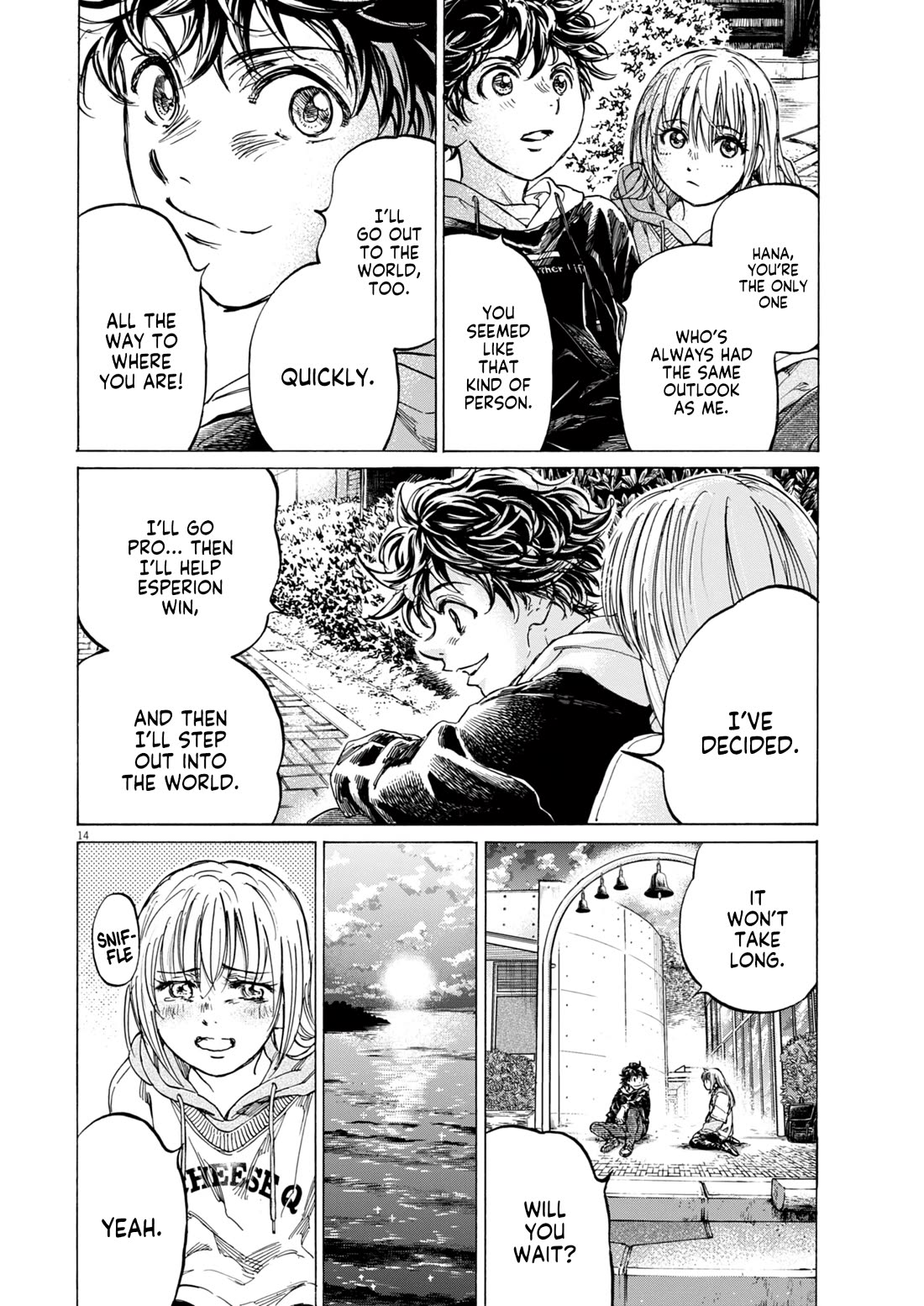 Ao Ashi chapter 409 page 15