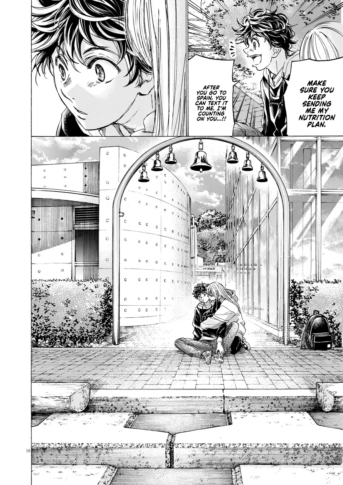 Ao Ashi chapter 409 page 17