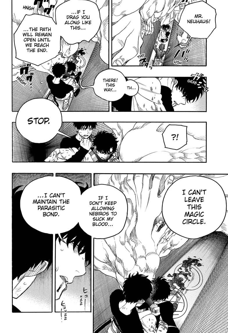 Ao no Exorcist chapter 165 page 10