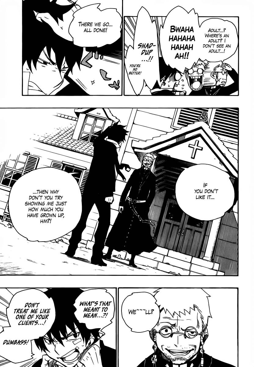 Ao no Exorcist chapter 1 page 14