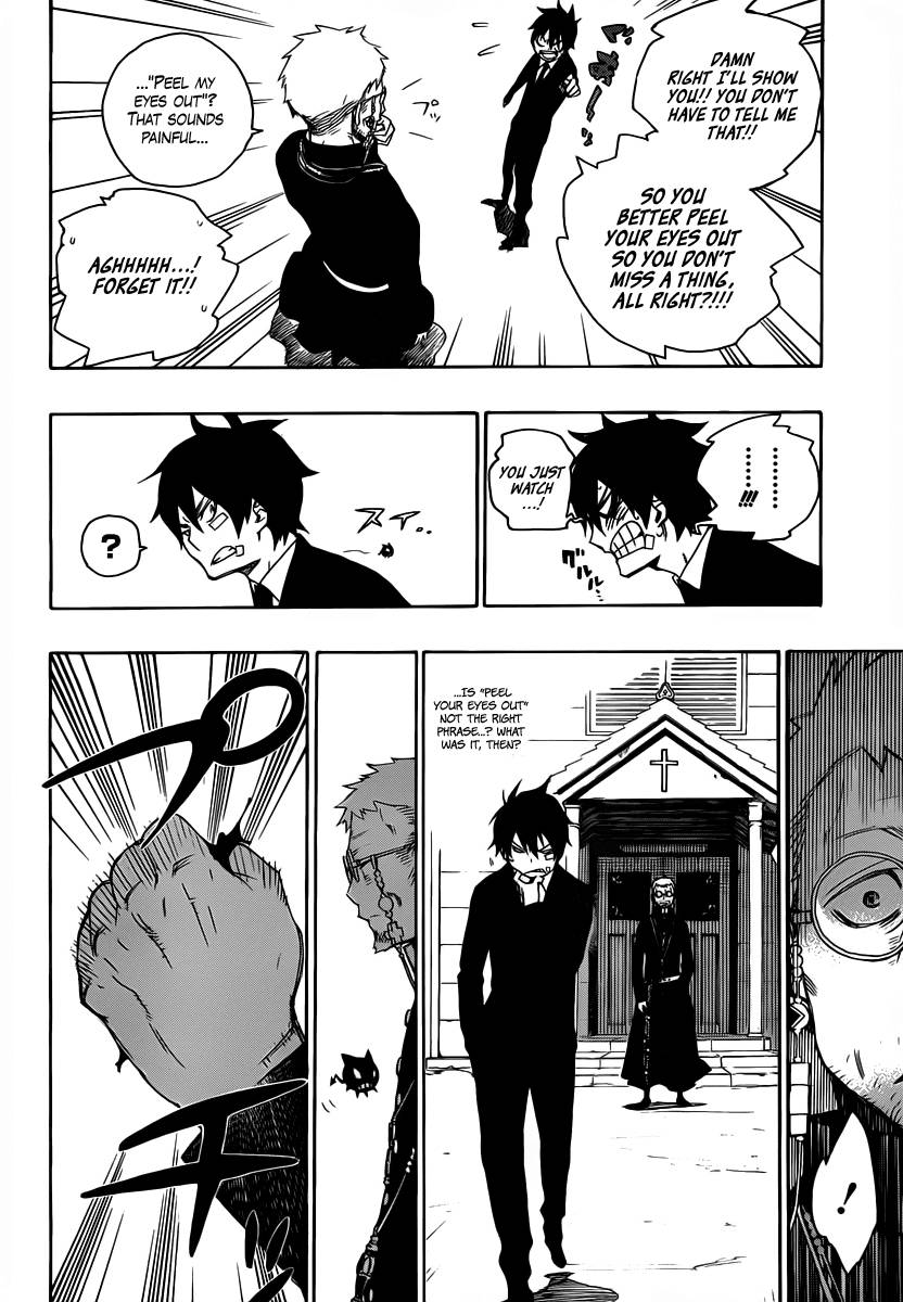 Ao no Exorcist chapter 1 page 15