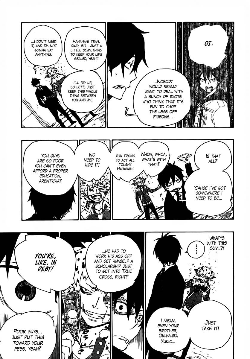 Ao no Exorcist chapter 1 page 20