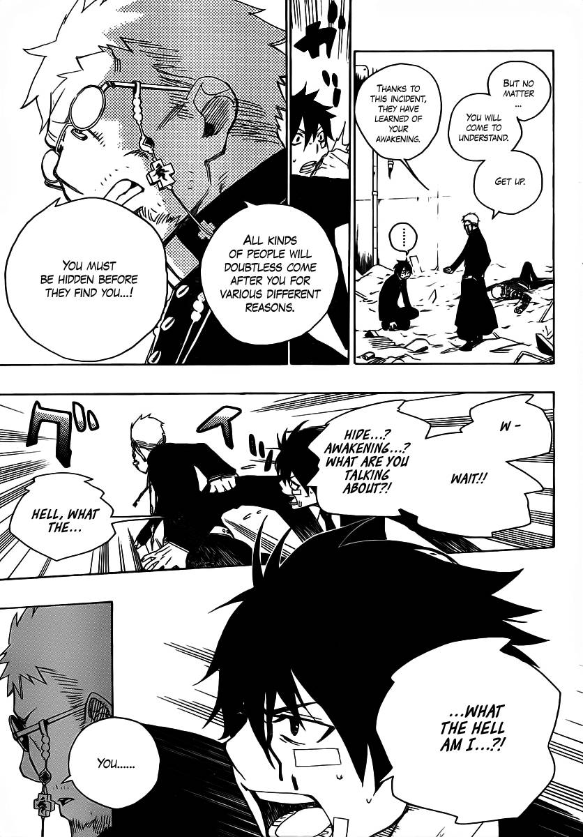 Ao no Exorcist chapter 1 page 32