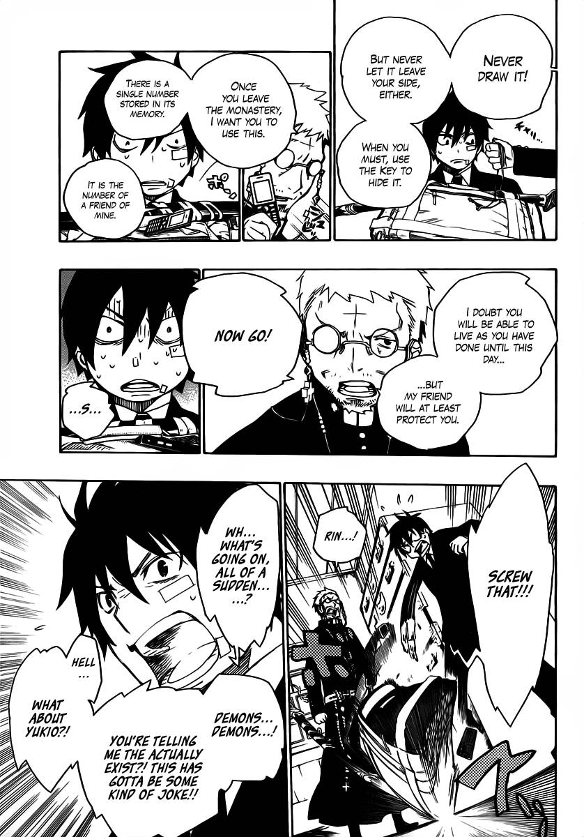 Ao no Exorcist chapter 1 page 36