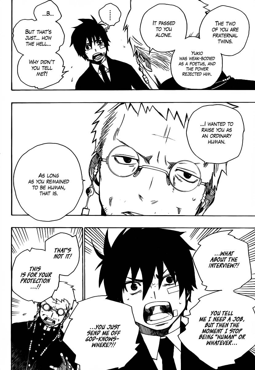 Ao no Exorcist chapter 1 page 37