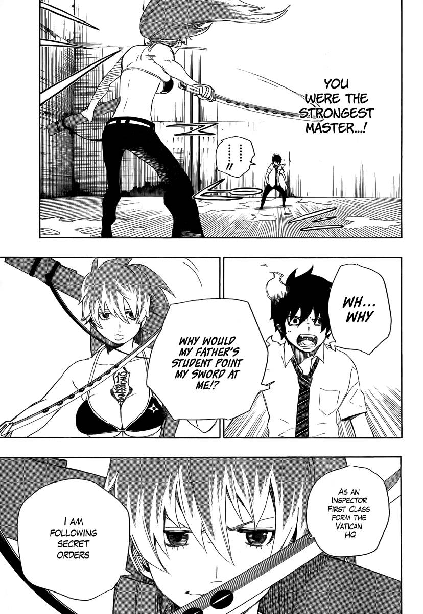 Ao no Exorcist chapter 10 page 19