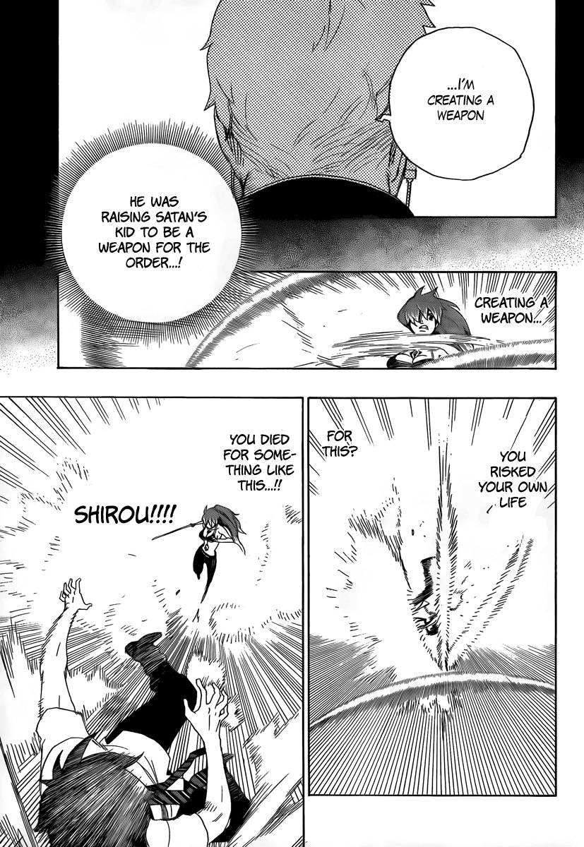 Ao no Exorcist chapter 10 page 25