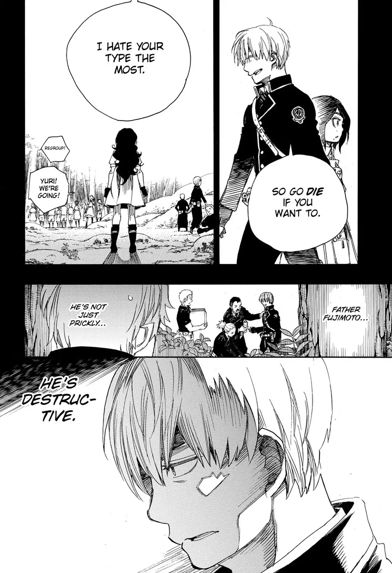 Ao no Exorcist chapter 102 page 35