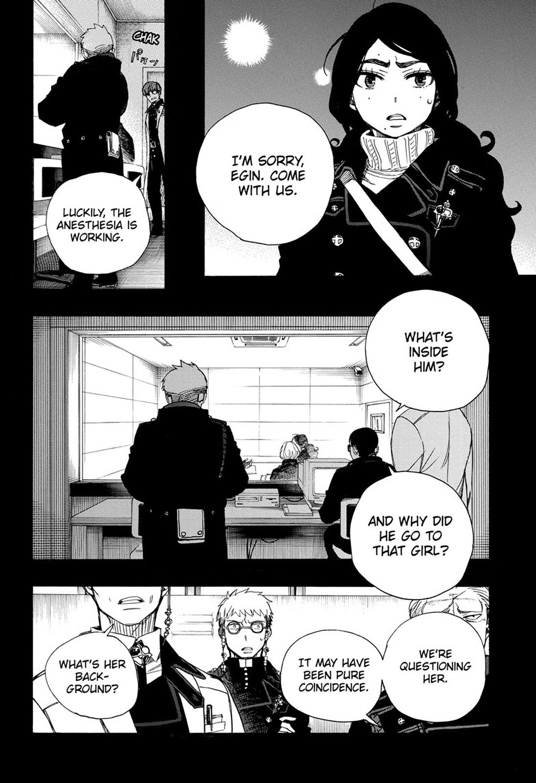 Ao no Exorcist chapter 105 page 4