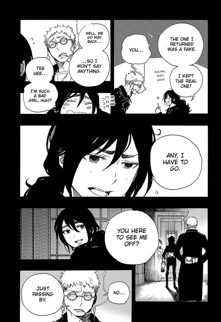 Ao no Exorcist chapter 107 page 21