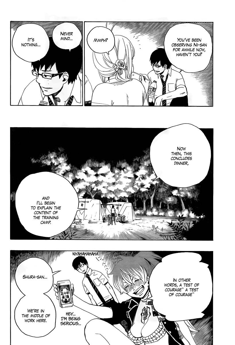 Ao no Exorcist chapter 11 page 28