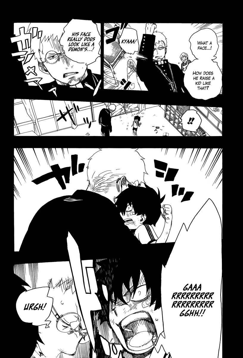 Ao no Exorcist chapter 11 page 4