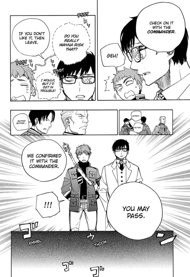 Ao no Exorcist chapter 112 page 2