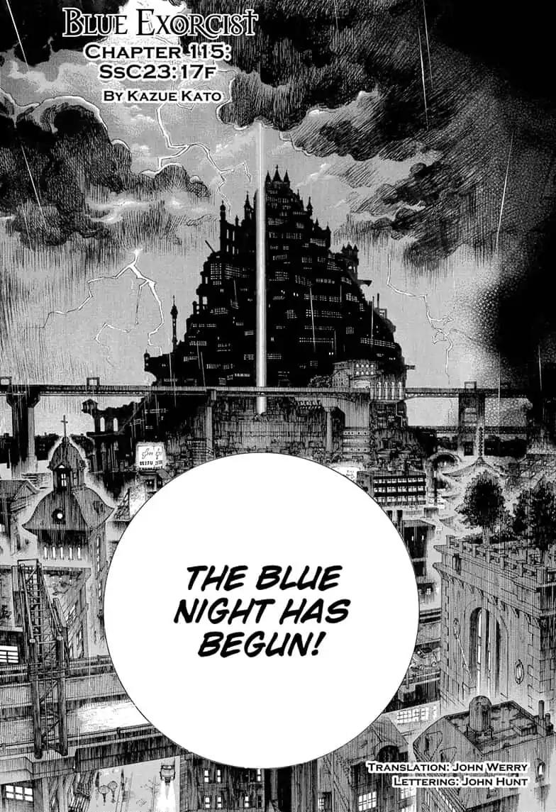 Ao no Exorcist chapter 115 page 1