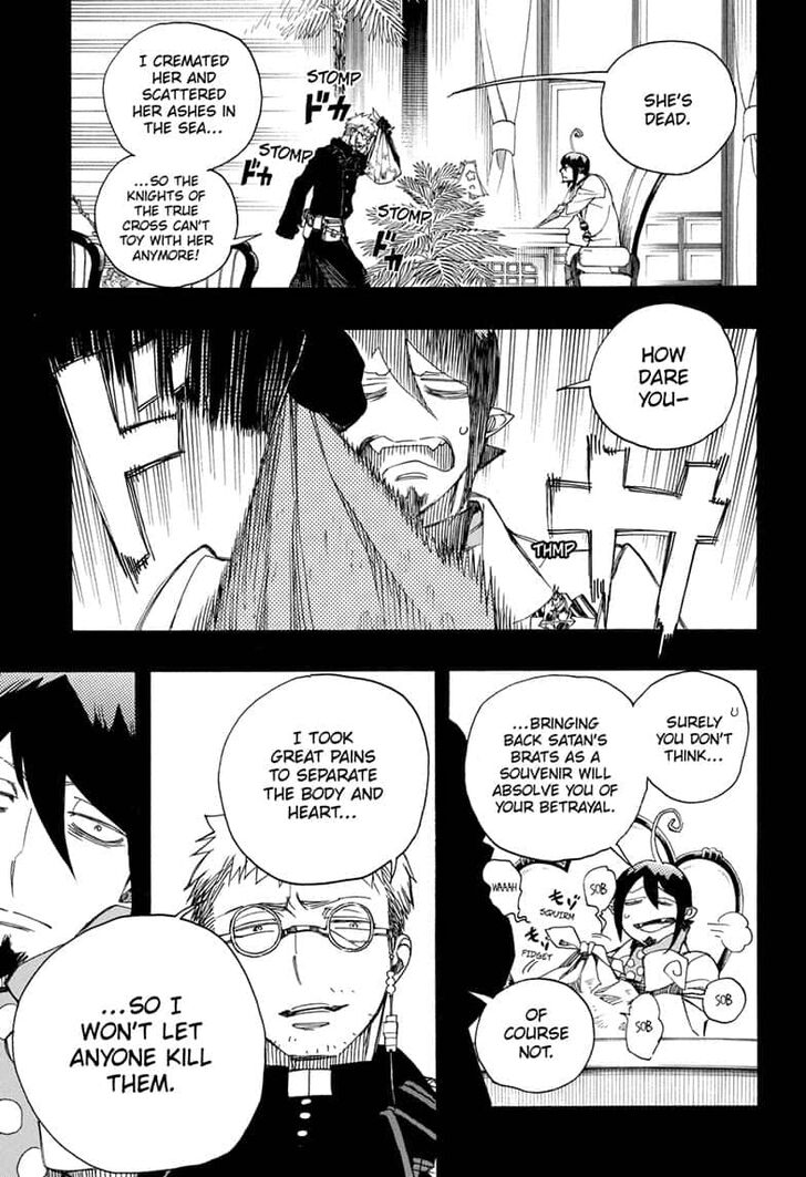 Ao no Exorcist chapter 119 page 17