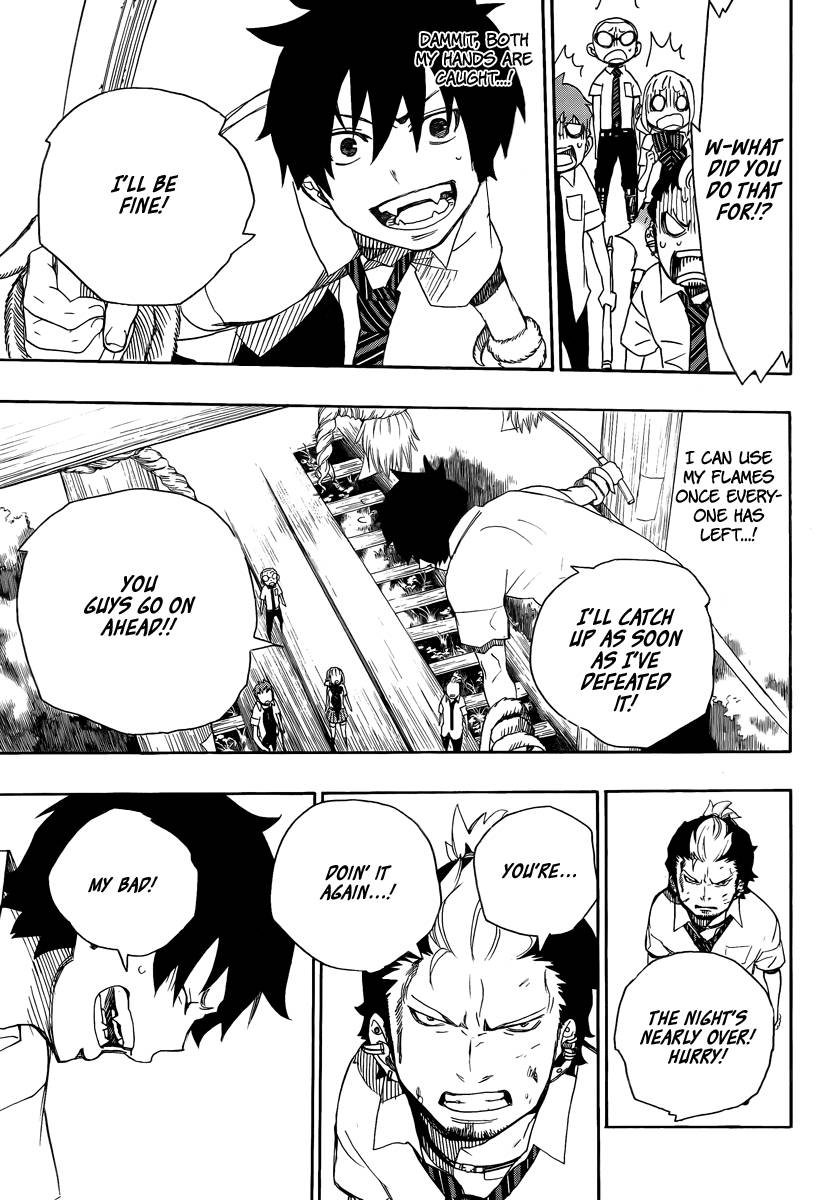 Ao no Exorcist chapter 12 page 35