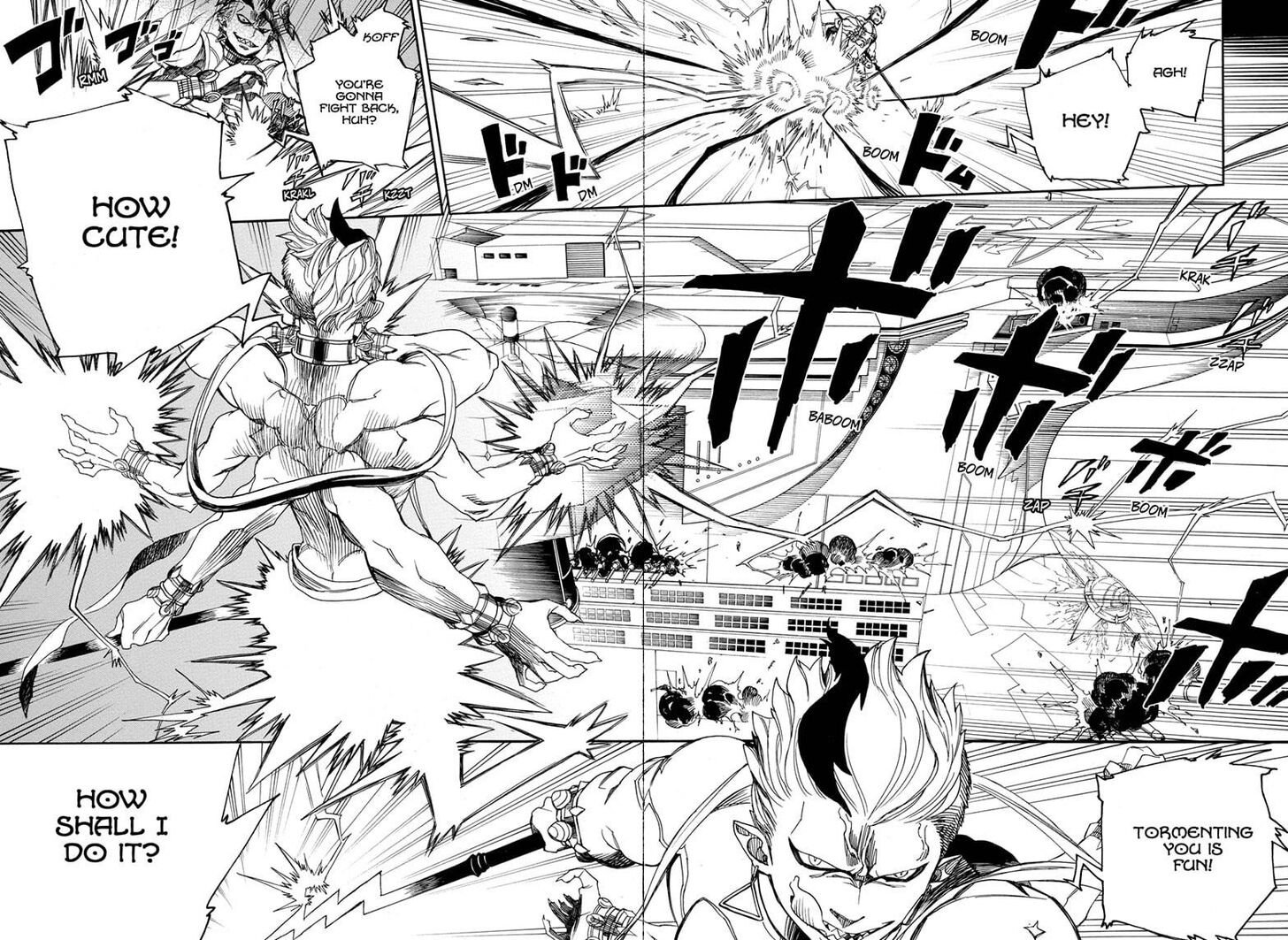 Ao no Exorcist chapter 121 page 4