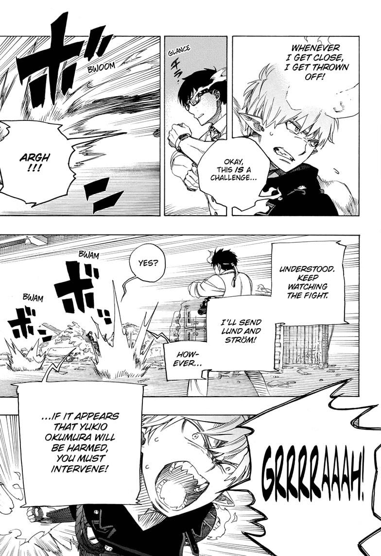 Ao no Exorcist chapter 122 page 17