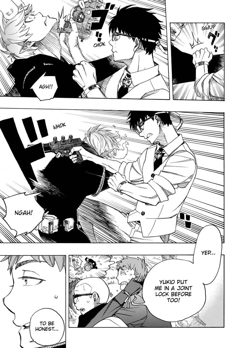 Ao no Exorcist chapter 122 page 21