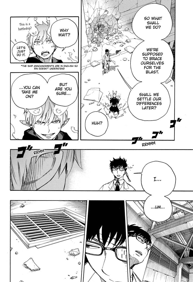 Ao no Exorcist chapter 122 page 4