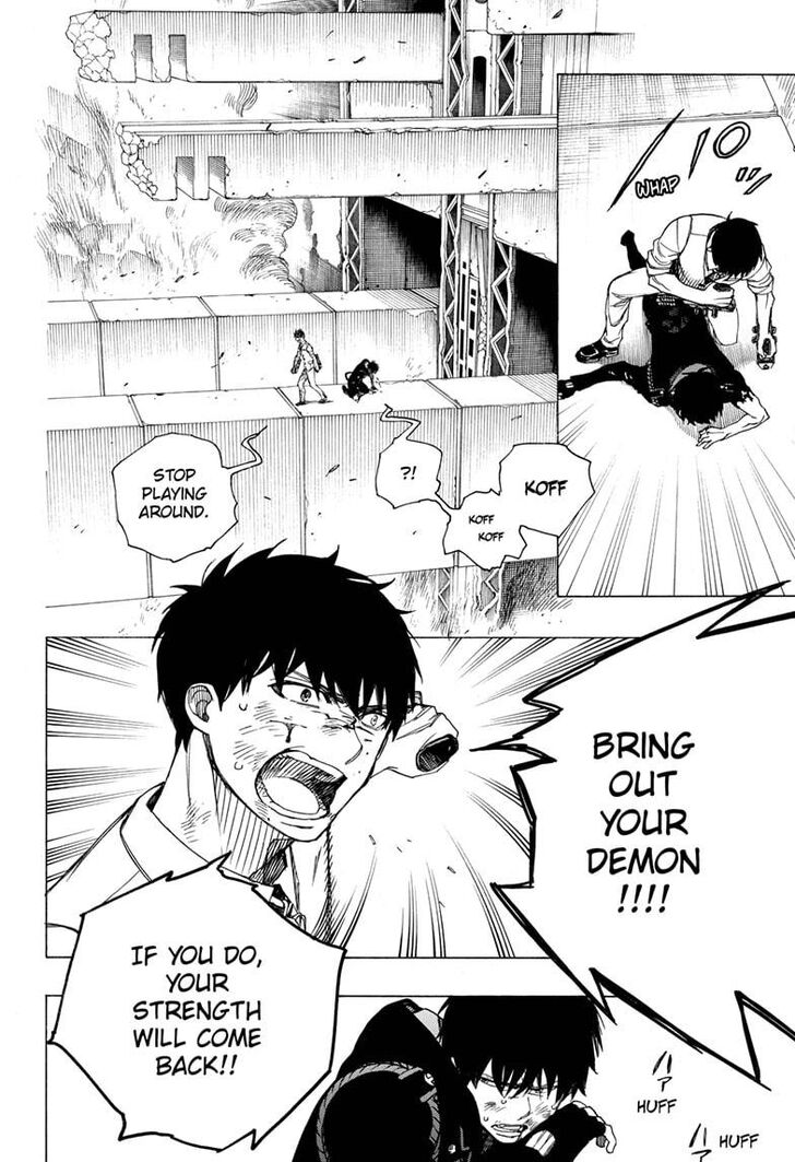 Ao no Exorcist chapter 127 page 10
